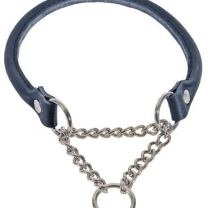 Läderhalsband Halvstryp