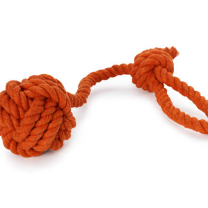 Leksak Repboll med handtag Orange