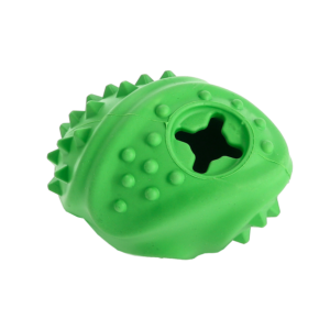 Rough Play Hundleksak Gummi IQ Boll Grön 10cm