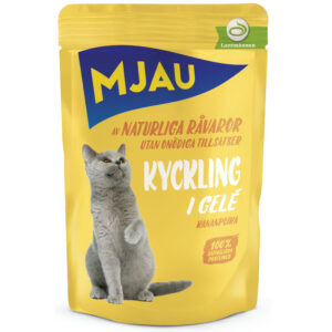 Bitar i Gelé med Kyckling 85g Kattmat