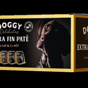 Delikatess Paté Lax & Nöt Våtfoder 4x150g