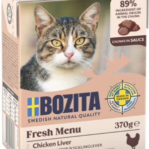 Chicken Liver in Sauce Våtfoder för katt 370g