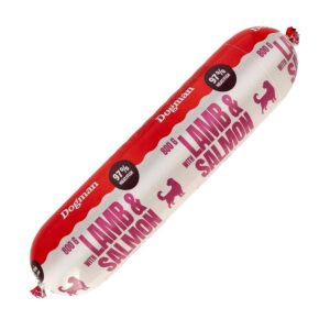 Lamb & Salmon Sausage Våtfoder för hund 800g